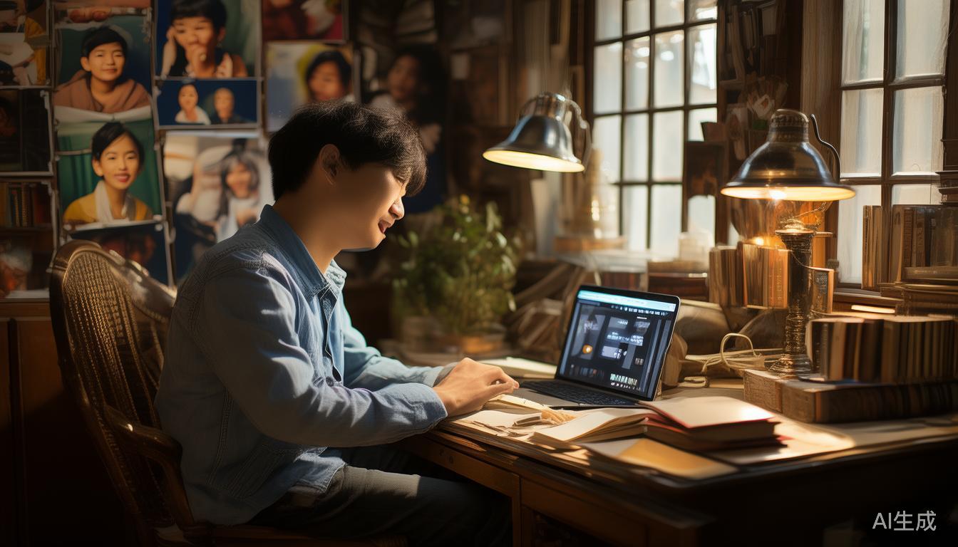 小王是一位情感达人，他的快手账