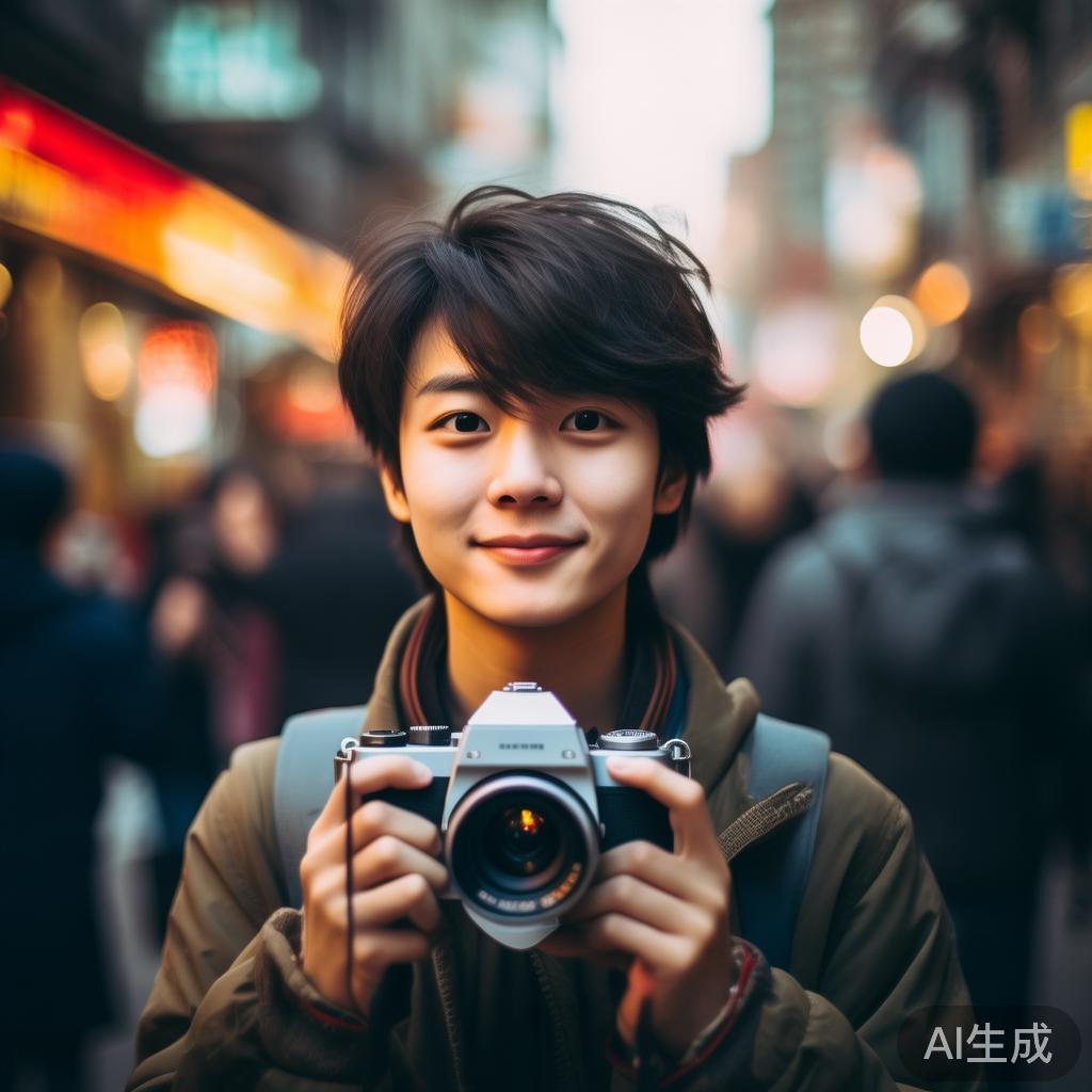 以那位摄影新手为例，他的作品充