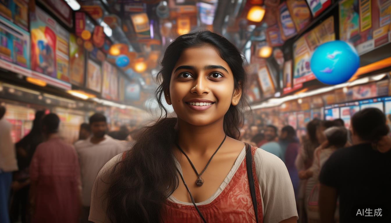 在我看来，这个印度女网红的故事