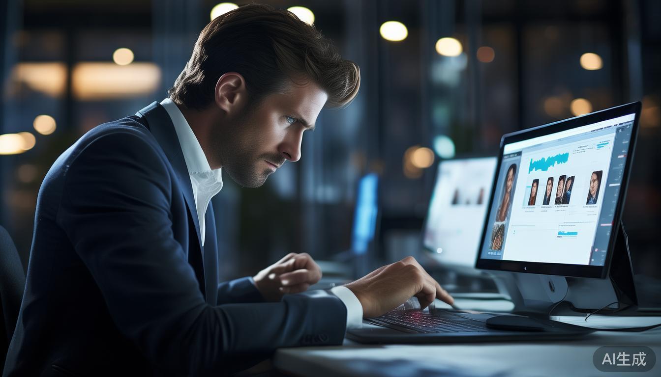 他开始逐一检查粉丝的互动情况，