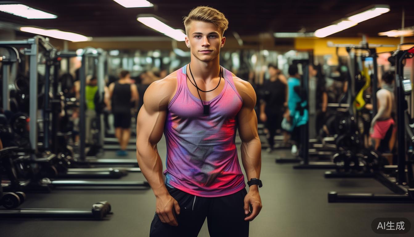 “健身小哥哥”是一位快手健身博