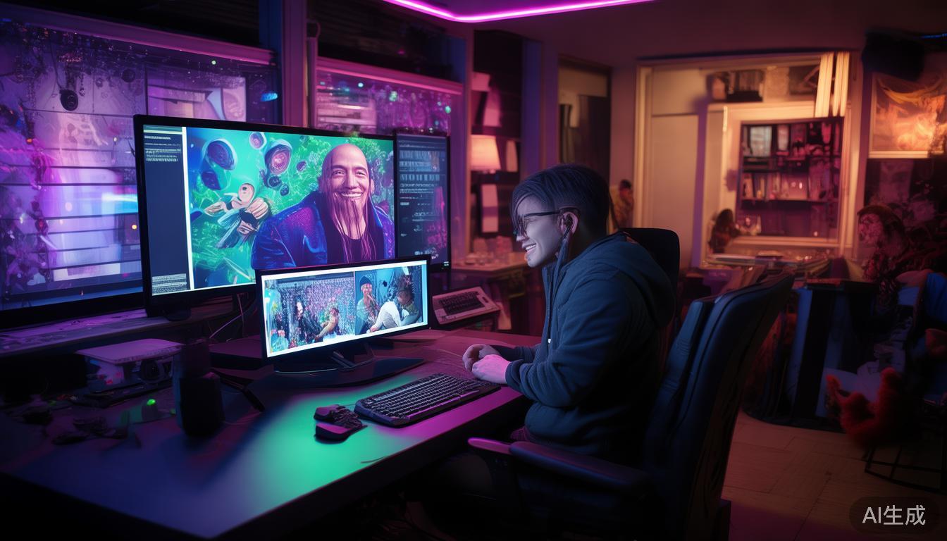 主播“小刚”：他是一位游戏主播