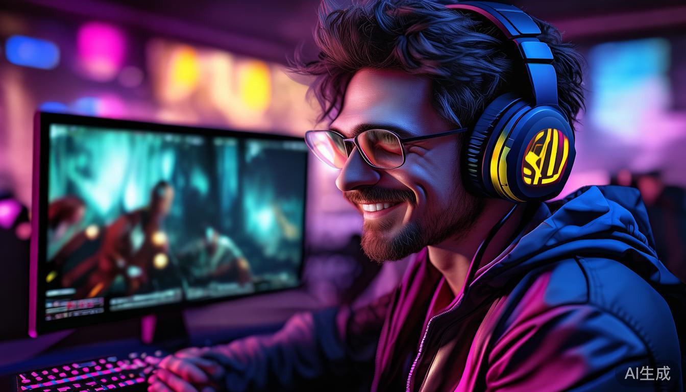 在众多直播游戏的主播中，有些人