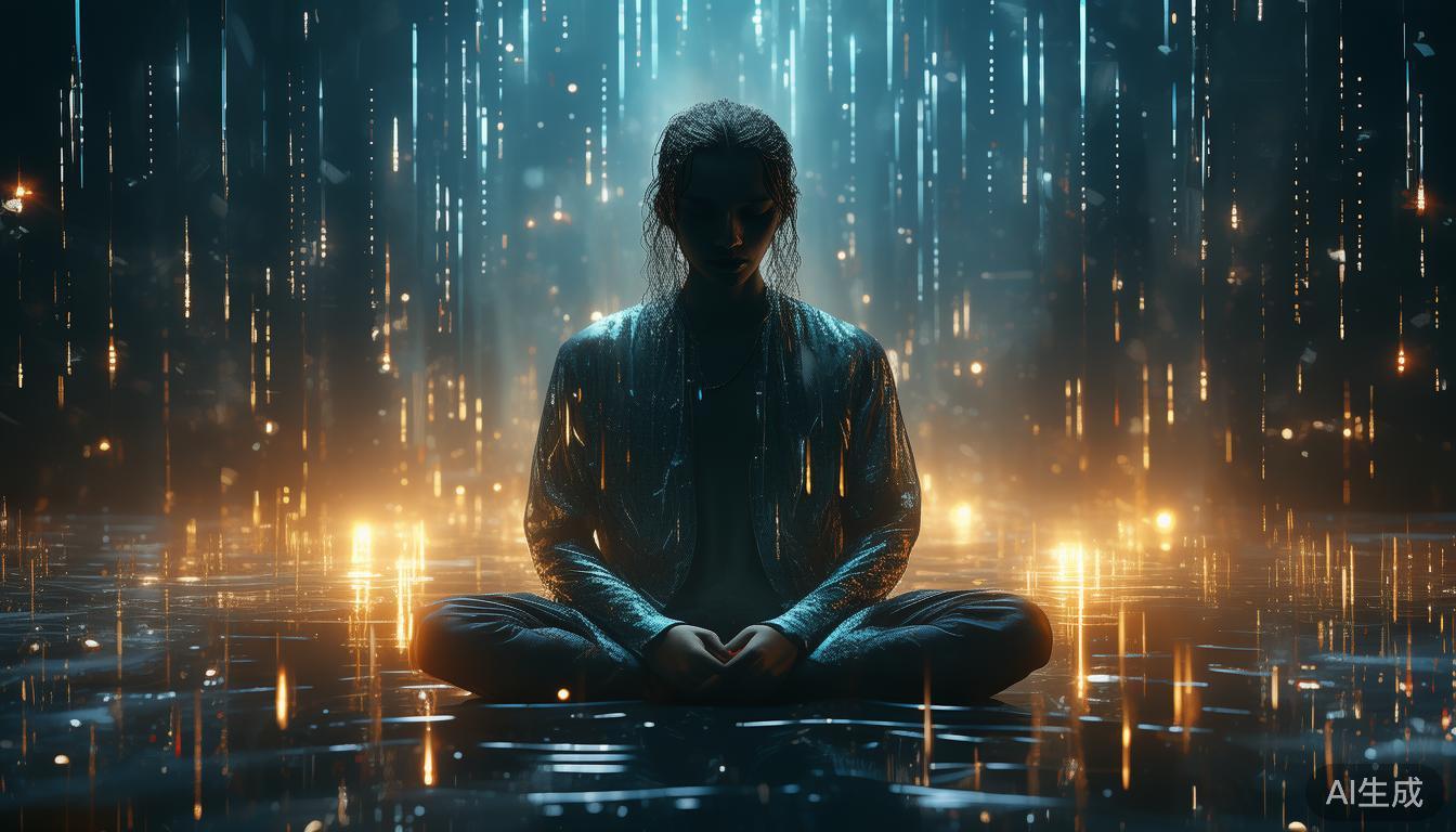 在这个虚拟的世界里，声音的沉寂