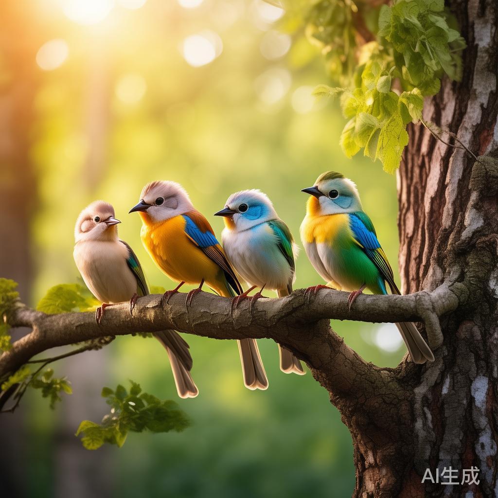 在这个故事中，小鸟就像是我们在