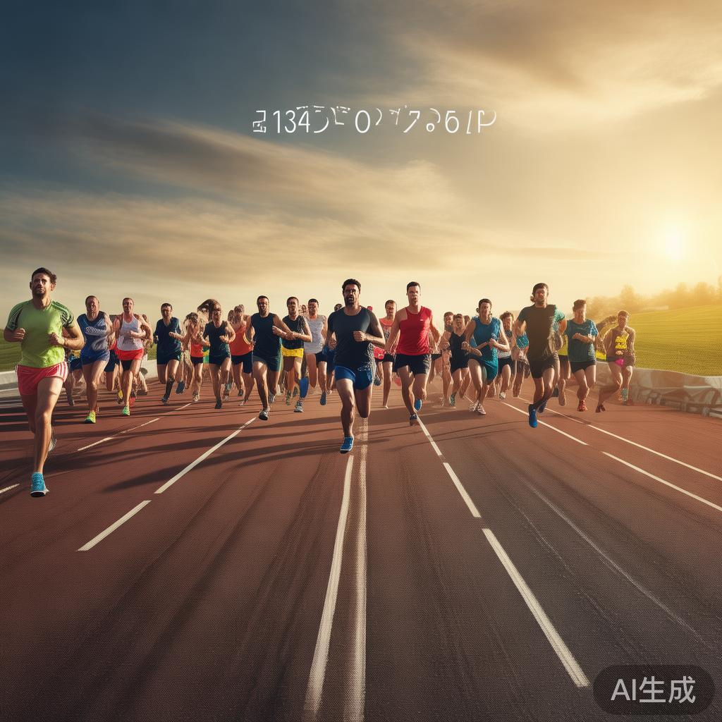 我不禁想到，这就像一场马拉松。