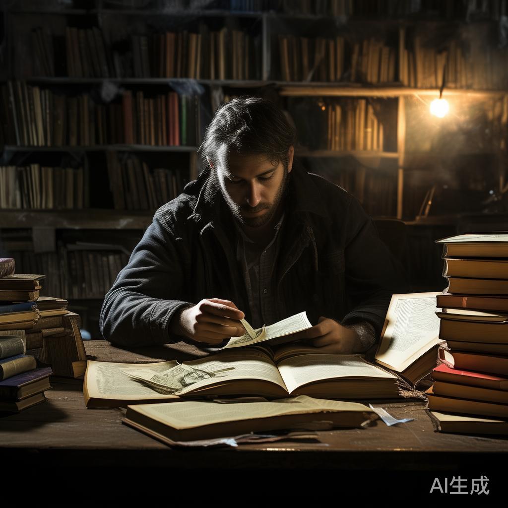 这让我联想到一个场景：一个作家