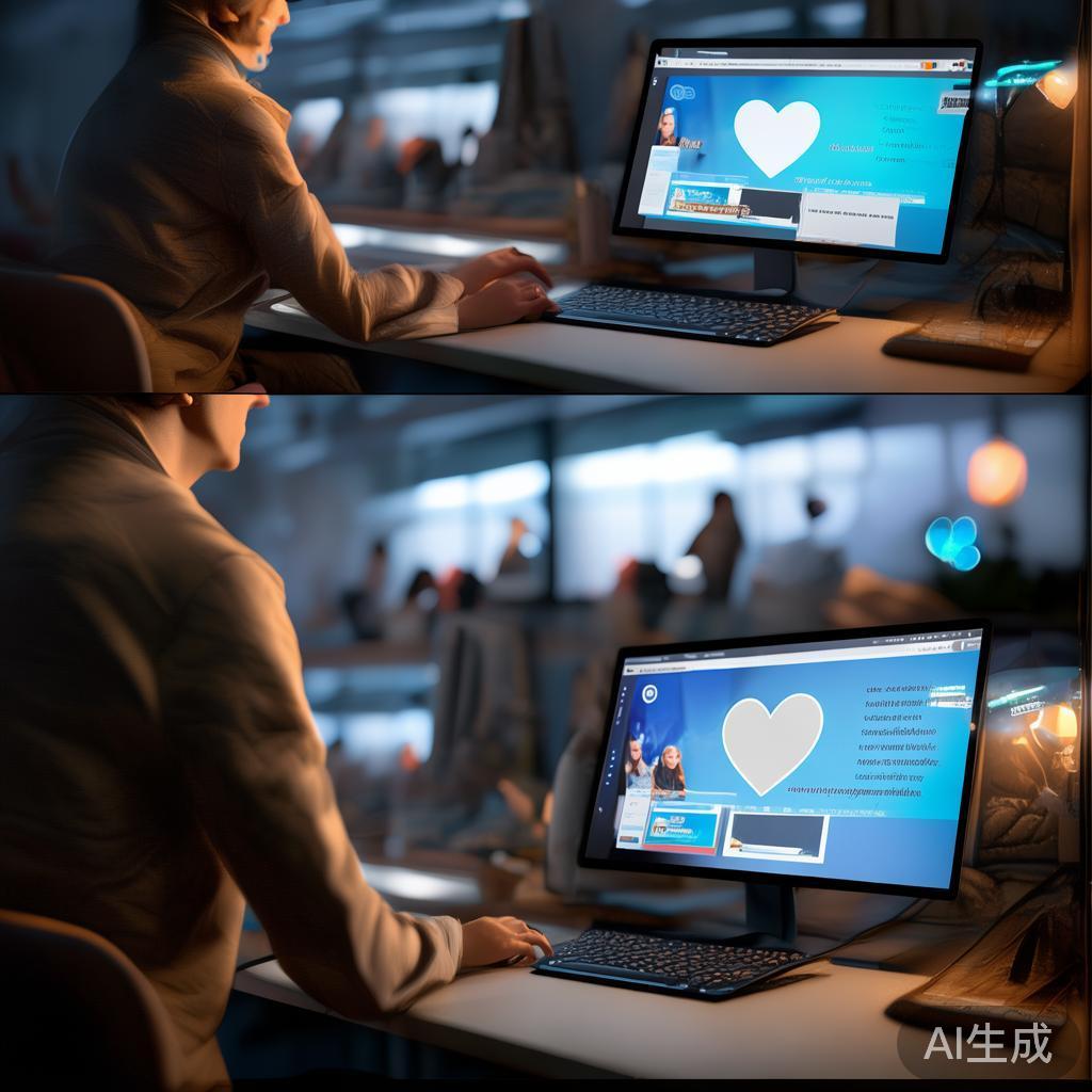 这让我想起了一个人在支持他人时