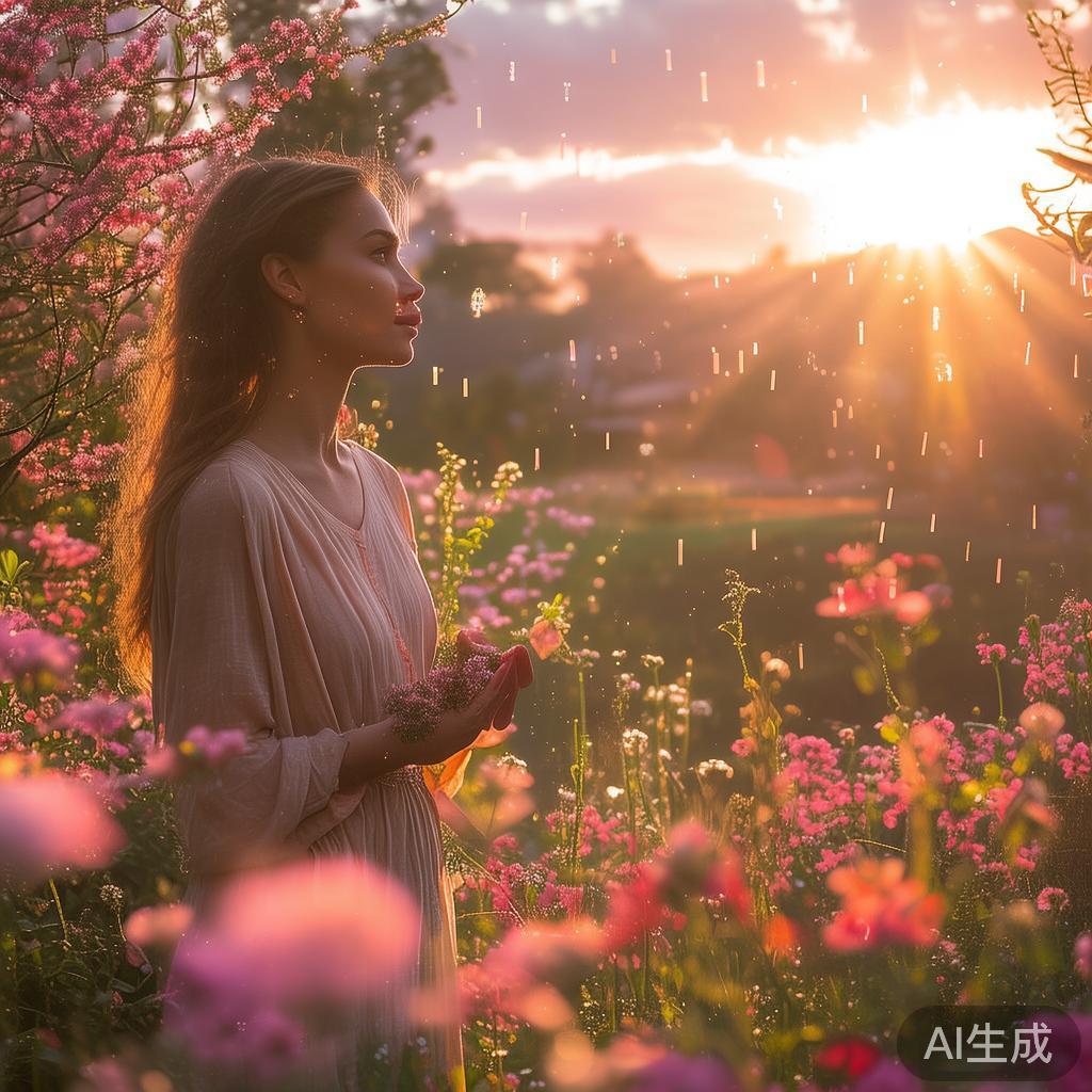 首先，我们要学会用心去感受生活